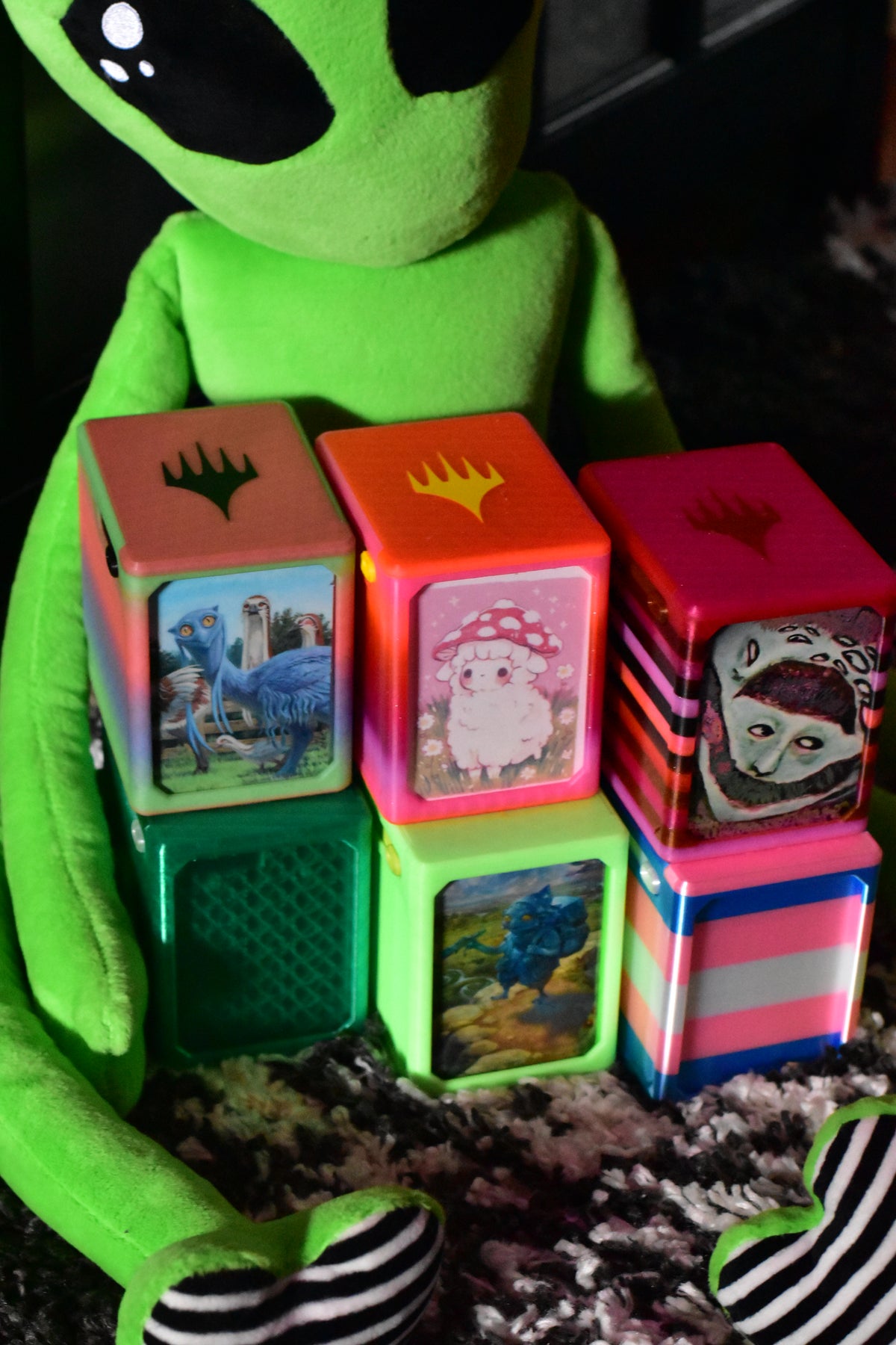 Magic Deck Box - Lockable with Tray