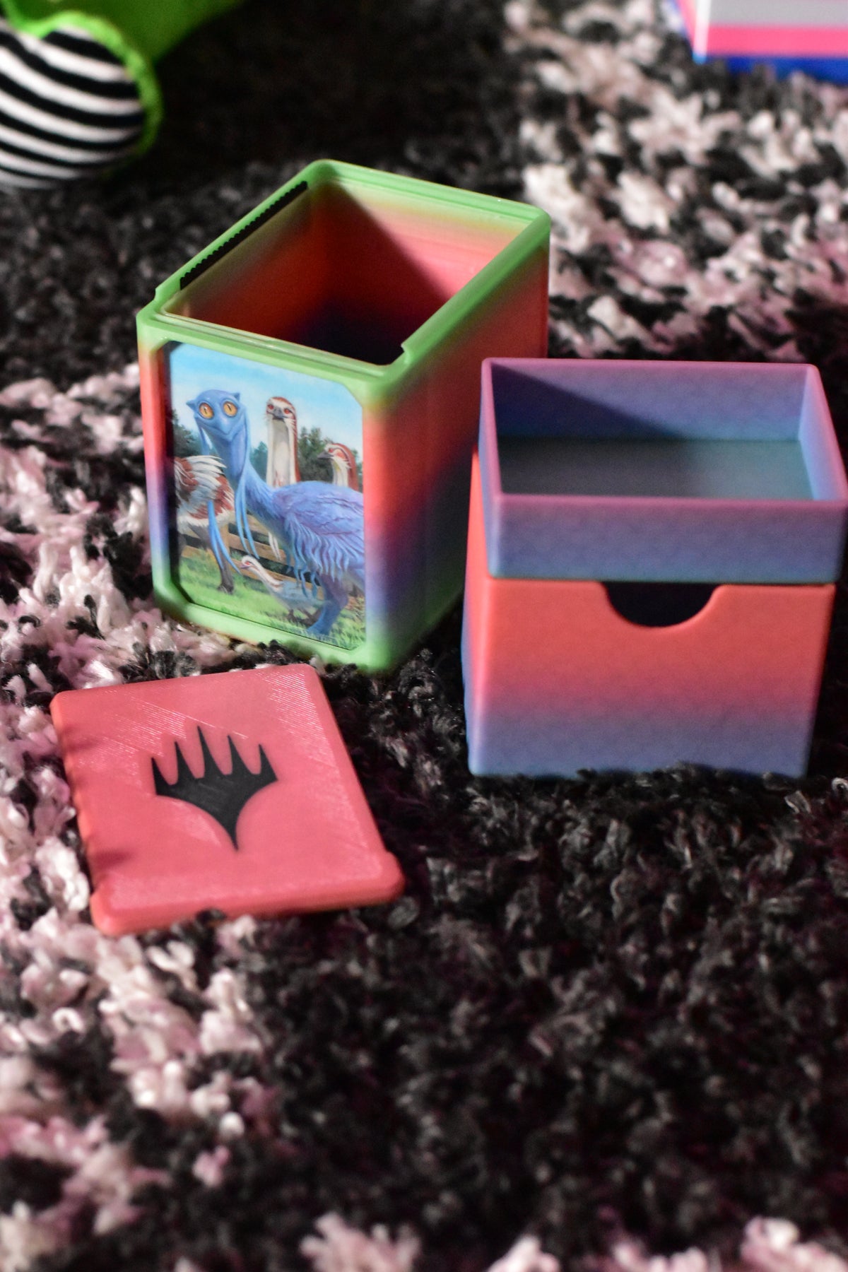 Magic Deck Box - Lockable with Tray