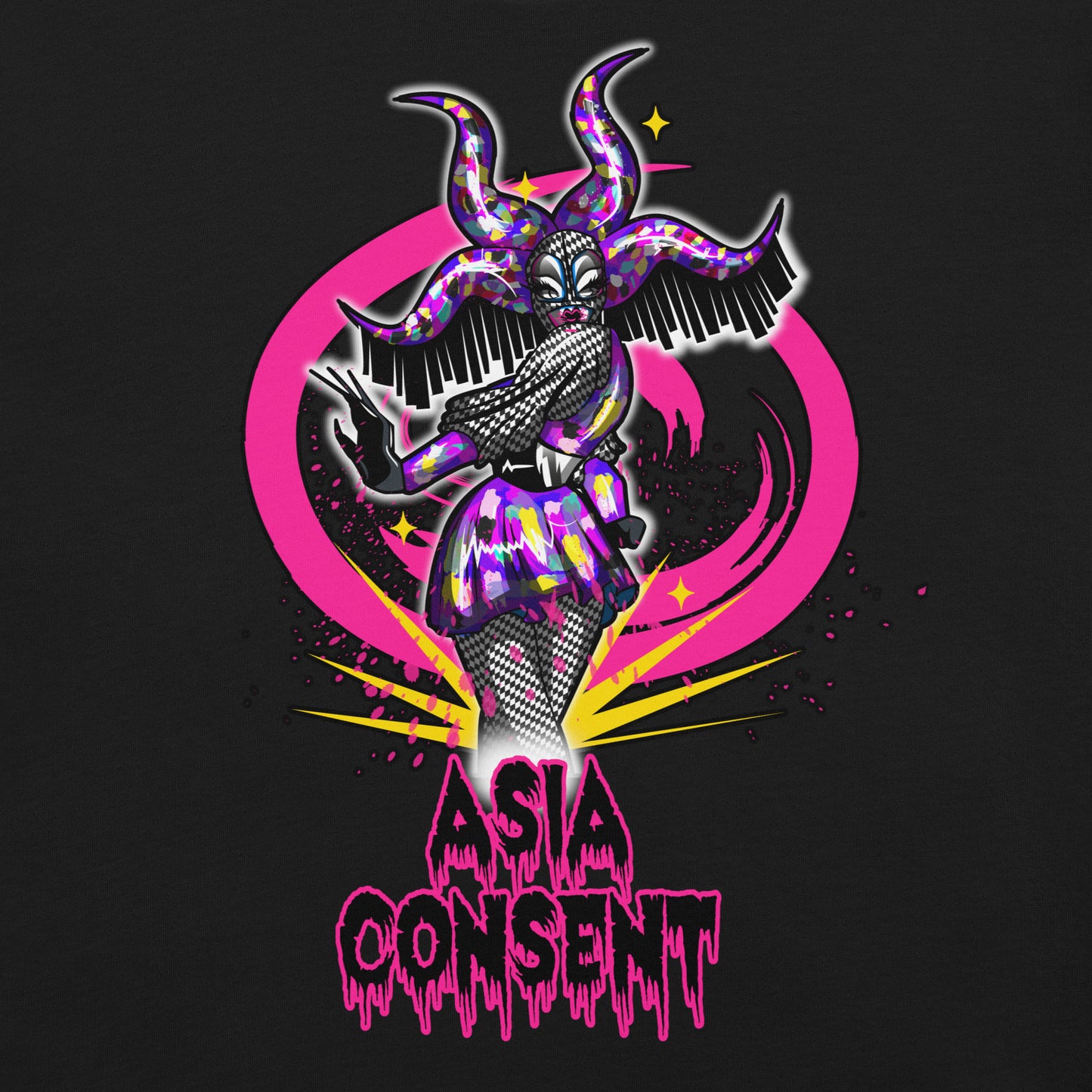 Scary Mask Shirt - Asia Consent